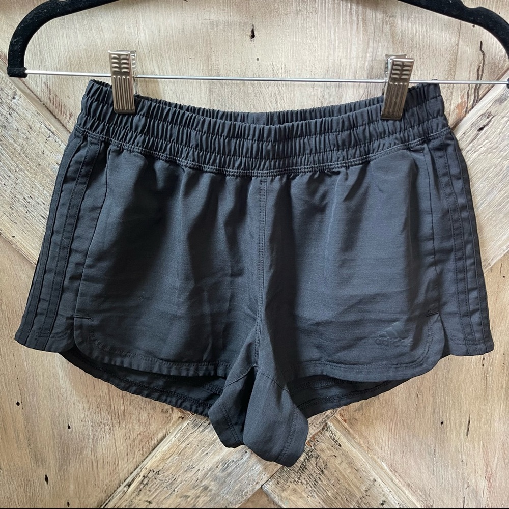Adidas black athletic shorts